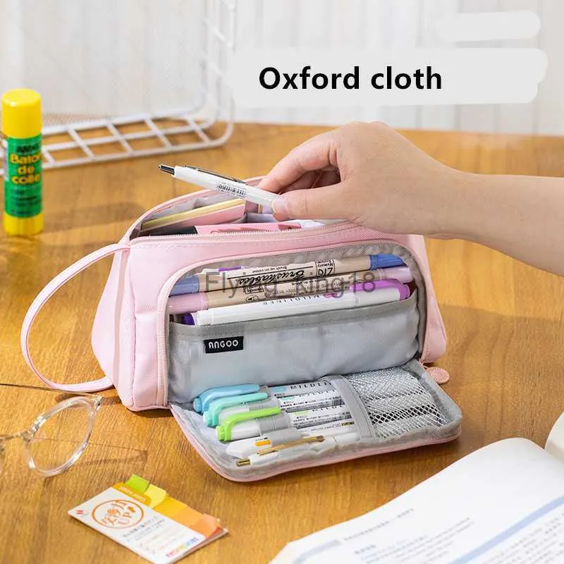 Wholesale Large Capacity Kawaii Pencil Case Green For Students Stationery  Storage Bag With Multiple Compartments And Pen Box Pouch HKD230831 From  Flying_king18, $7.85